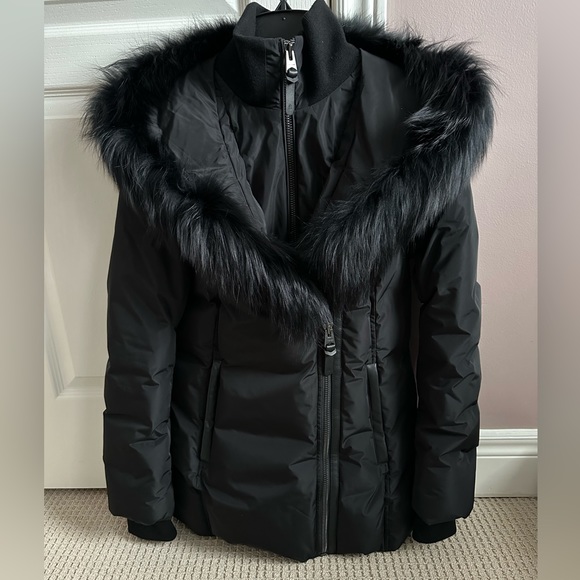 MACKAGE Black Adali Down Coat, Size: Small - Picture 1 of 14